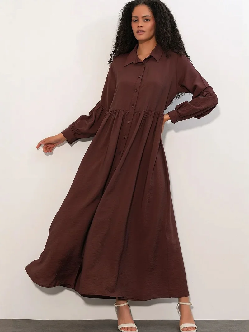 BIG DART BDART Loose-fit Maxi Shirt Dress