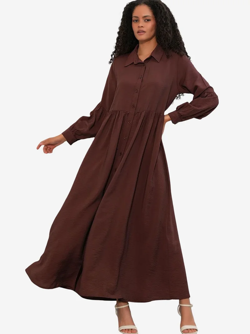 بيغ دارت BDART Loose-fit Maxi Shirt Dress