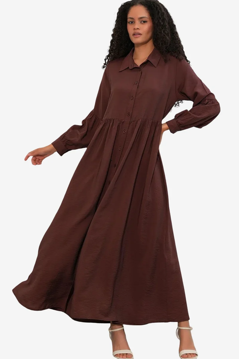 بيغ دارت BDART Loose-fit Maxi Shirt Dress