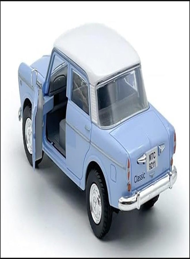 Funkartt Adult,Kid Fiat Queen 70 Padmini Toy Car Size 12Cm (Multicolour) (Sky Blue #04) - Image 1