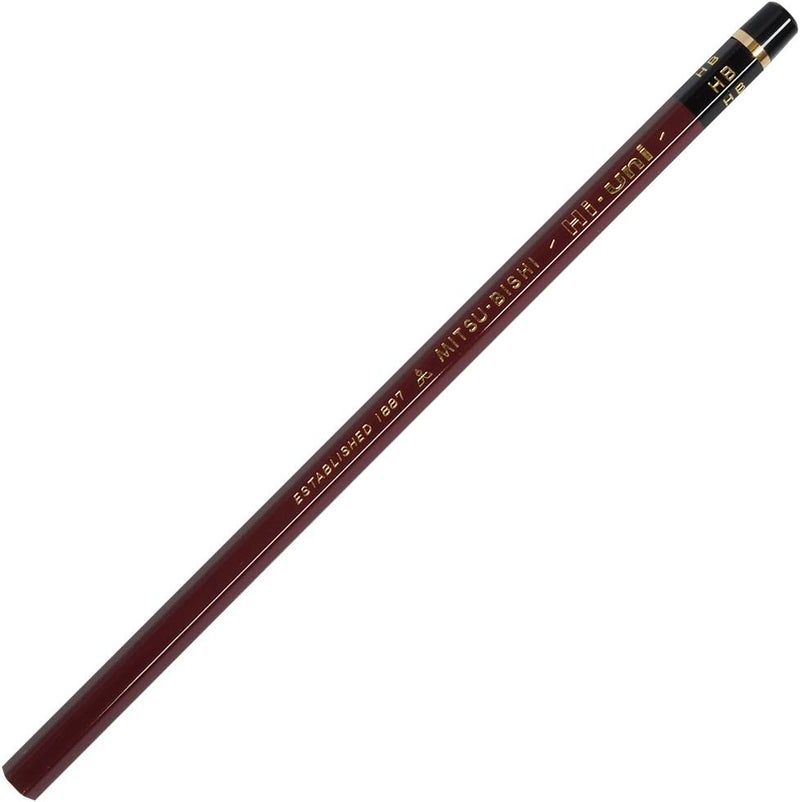Uni Hi- Wooden Pencil Art Set - 10B to 10H - Box of 22 (HUAS) - Image 5