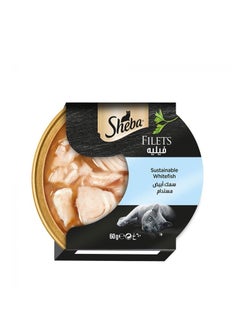 Sheba sheba dome sustainable whitefish 60g pack of 6 