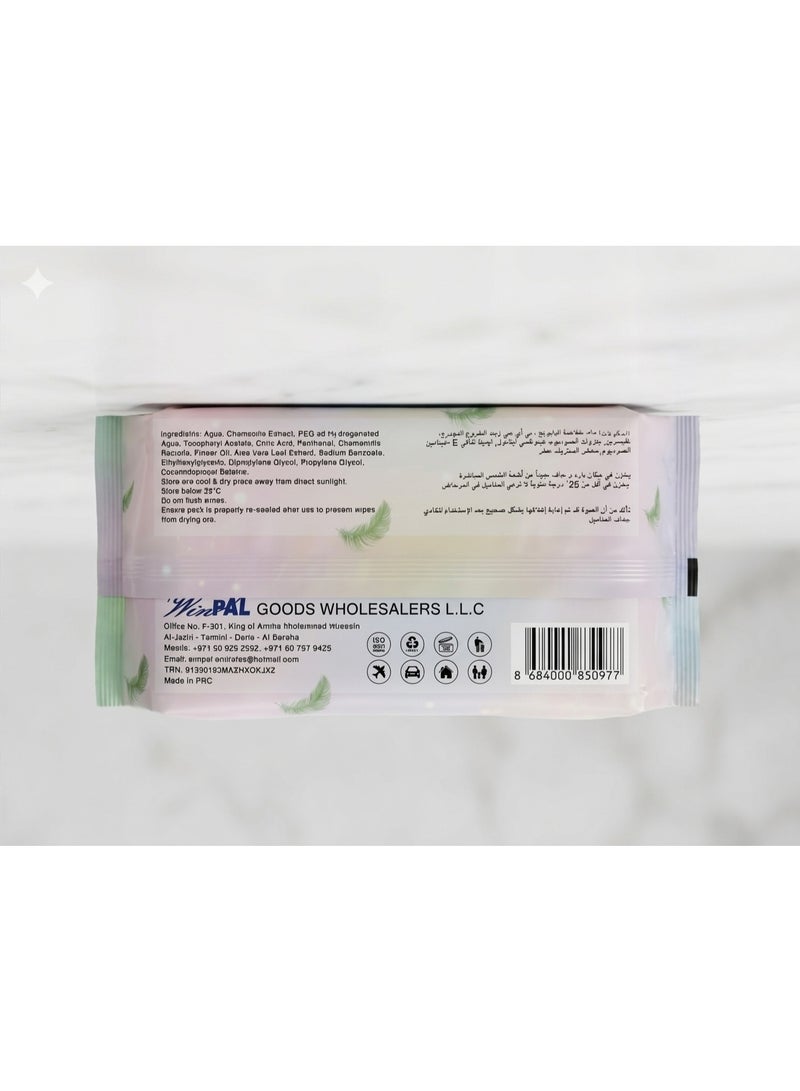 X6عبوة  مناديل مبللة، 120 منديل × 3 قطع - Image 4