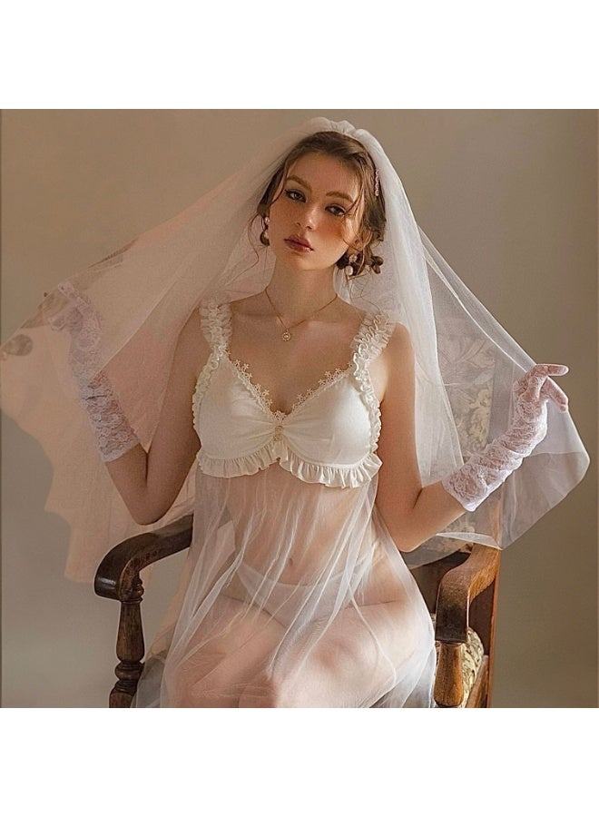 Bridal lingerie set (4 pieces) - Image 1