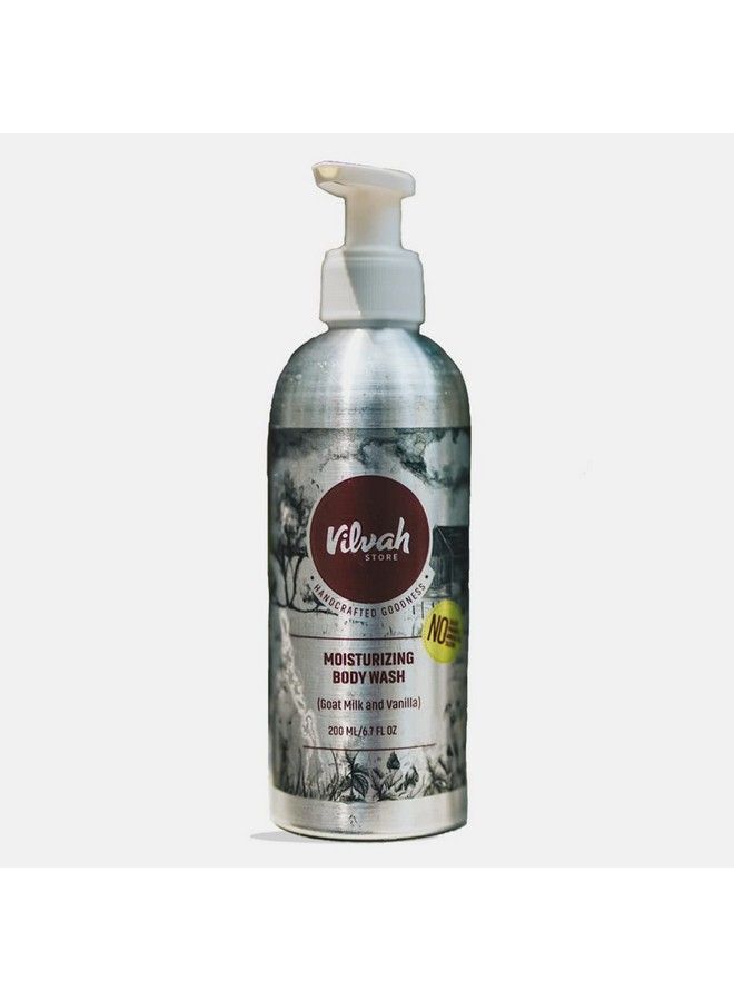 vilvah STORE غسول الجسم المرطب (حليب الماعز والفانيليا) 200 مل - Image 2