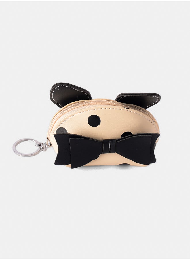 Akher el Ankoud Mini bow wallet with key chain  - Image 2