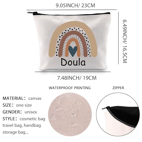 XYANFA Doula Cosmetic Bag Doula Graduate Gift Thank You Gift For Doula Midwife Gifts Birth Worker Gift (Doula Cosmetic Bag) - Image 3