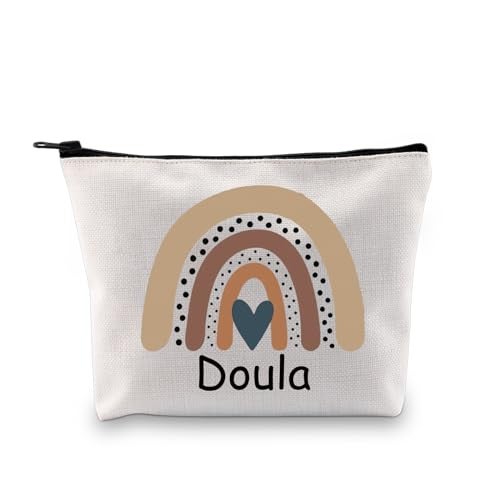 XYANFA Doula Cosmetic Bag Doula Graduate Gift Thank You Gift For Doula Midwife Gifts Birth Worker Gift (Doula Cosmetic Bag) - Image 1