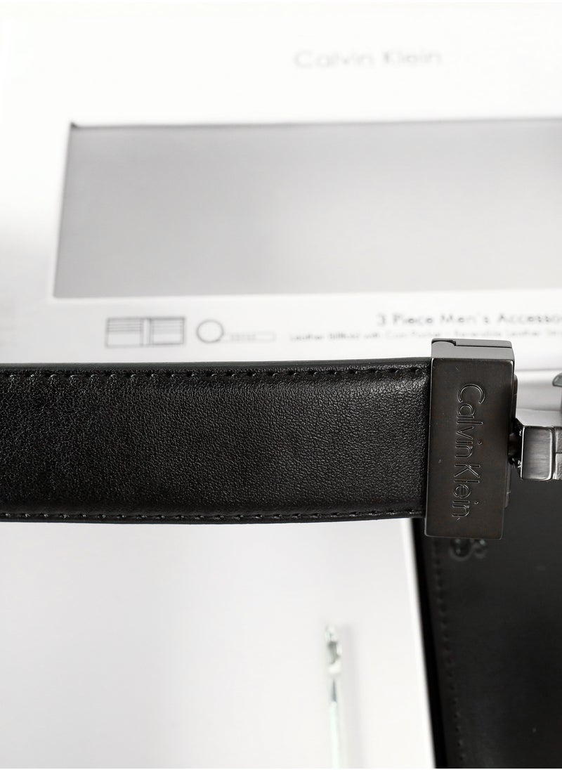 CALVIN KLEIN JEANS PLUS - Calvin Klein Wallet-Belt Set For Men - Image 1