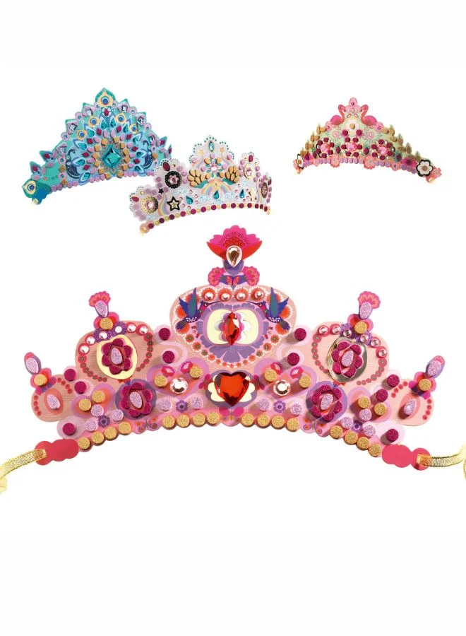 DJECO Do It Yourself - Like A Princess Tiaras