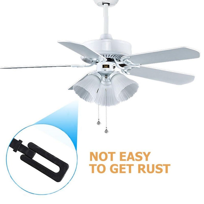 Ceiling Fan Balancing Kit 6 Weights And Clips Set Professional Accessories Easy Quiet Installation - Image 3