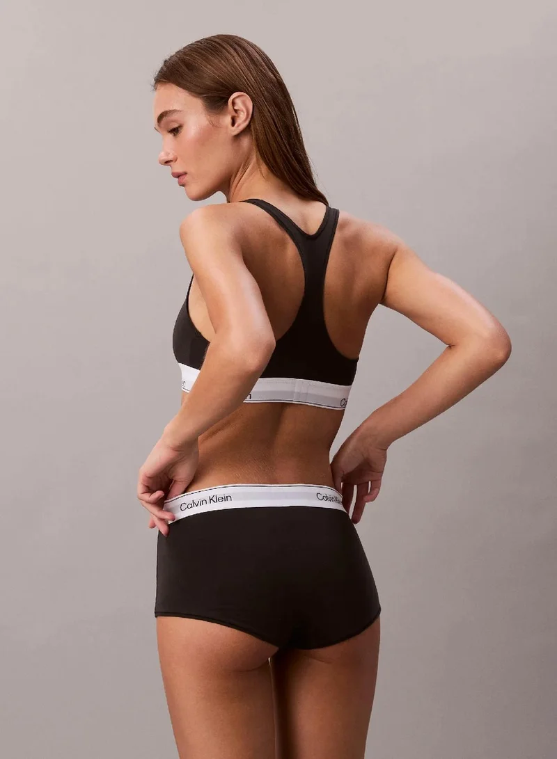 Calvin Klein Black Boy Shorts - Icon Cotton Modal for Women | Best Price UAE