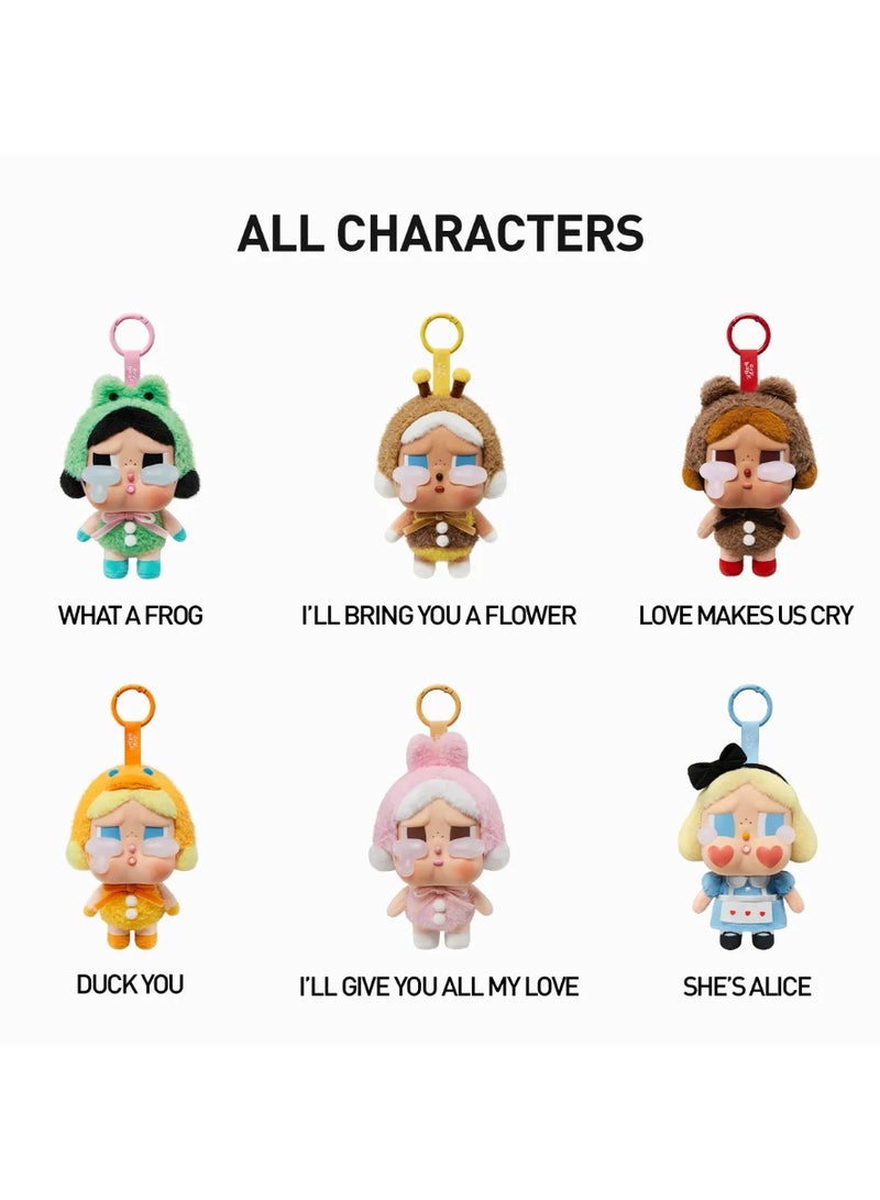CRY BABY Doll pendant  1 piece of CRY BABY tears vinyl face plush doll classic series bag pendant accessories(High quality version)  - Image 2