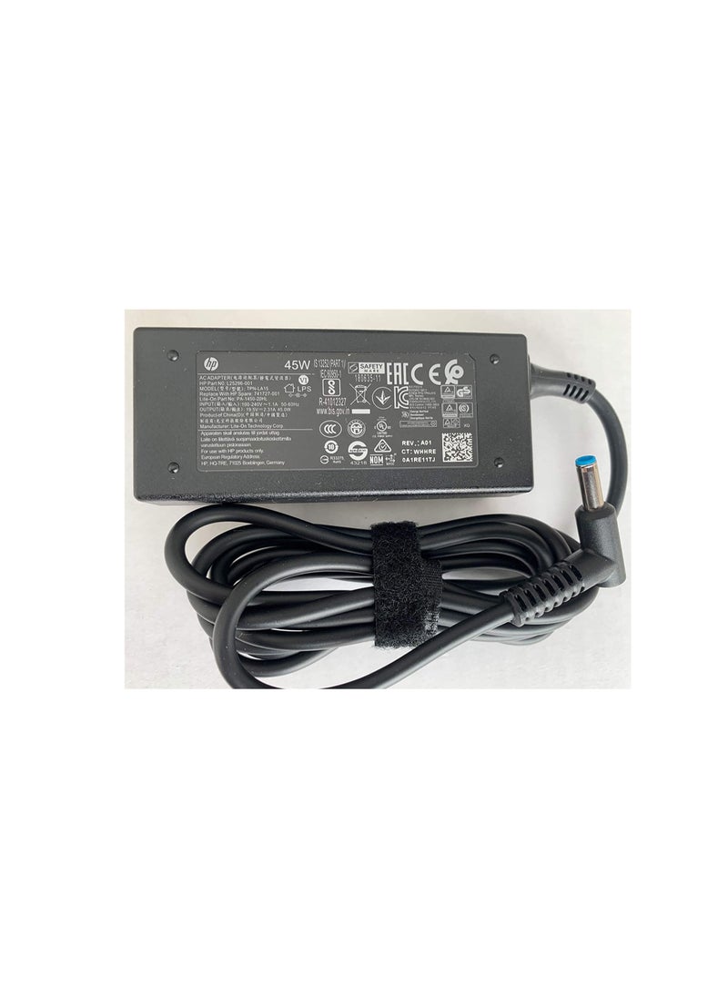 CSF HP 19.5V 2.31A 45W 4.5*3.0mm Original AC Adapter Charger for HP laptop TPN-LA03 854116-850 PA-1450-63HP (HP 45W Adapter 4.5*3.0mm) 