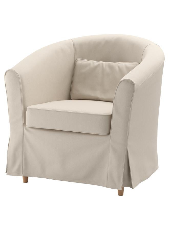 Zaboon Armchair Cover, Lofallet Beige - Image 1