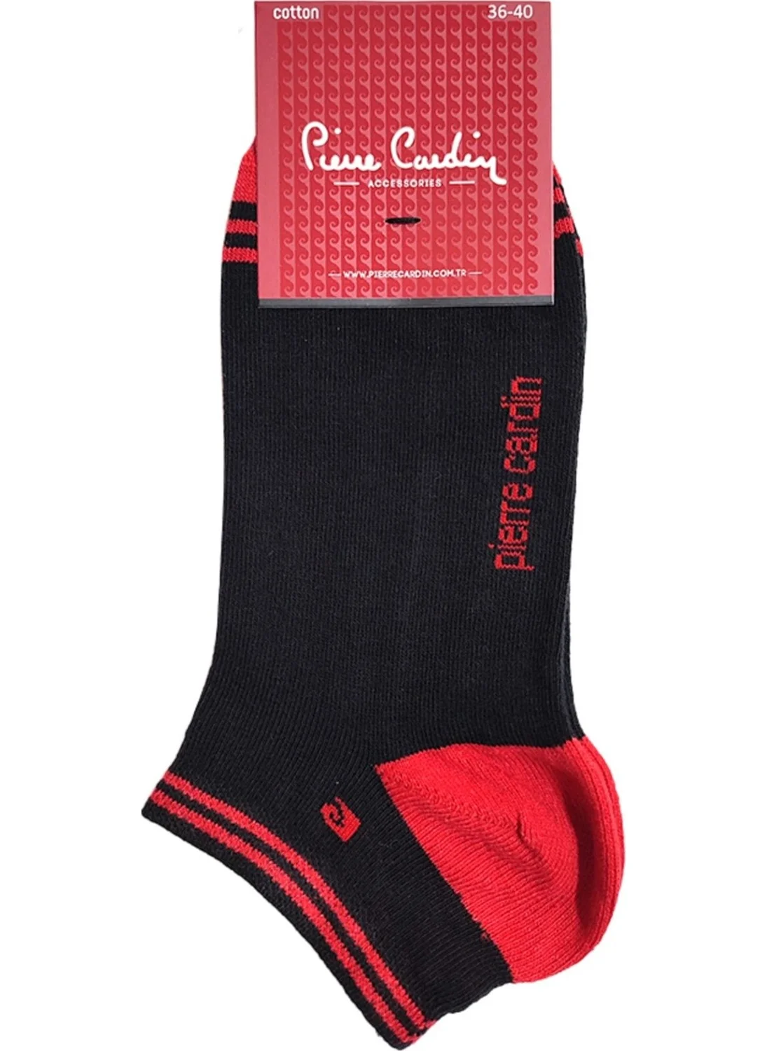 بيير كاردان Cotton Two Color Women's Ankle Socks