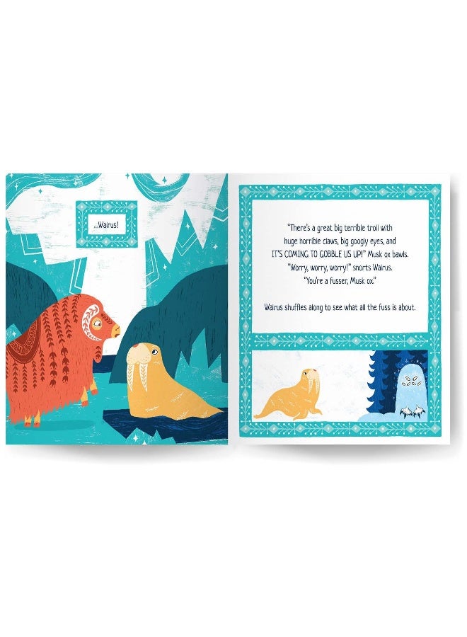 The Great Big Terrible Troll| Storyseeker | Toran Press | Picture Book | Nordic folk art | Children's Storybook | Books for kids - Image 4