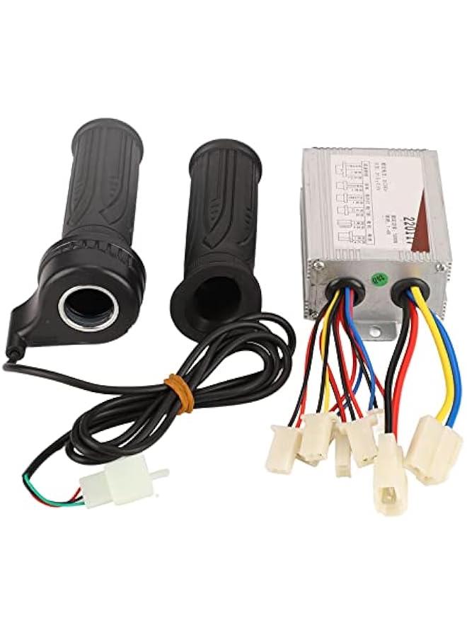 Generic 36V 500W Brushed Speed Motor & Throttle Grip Kit , Speed Controller Throttle Grip Kit for Electric Scooter gone Kart bikes e bikes Tricycle Moped - Image 1