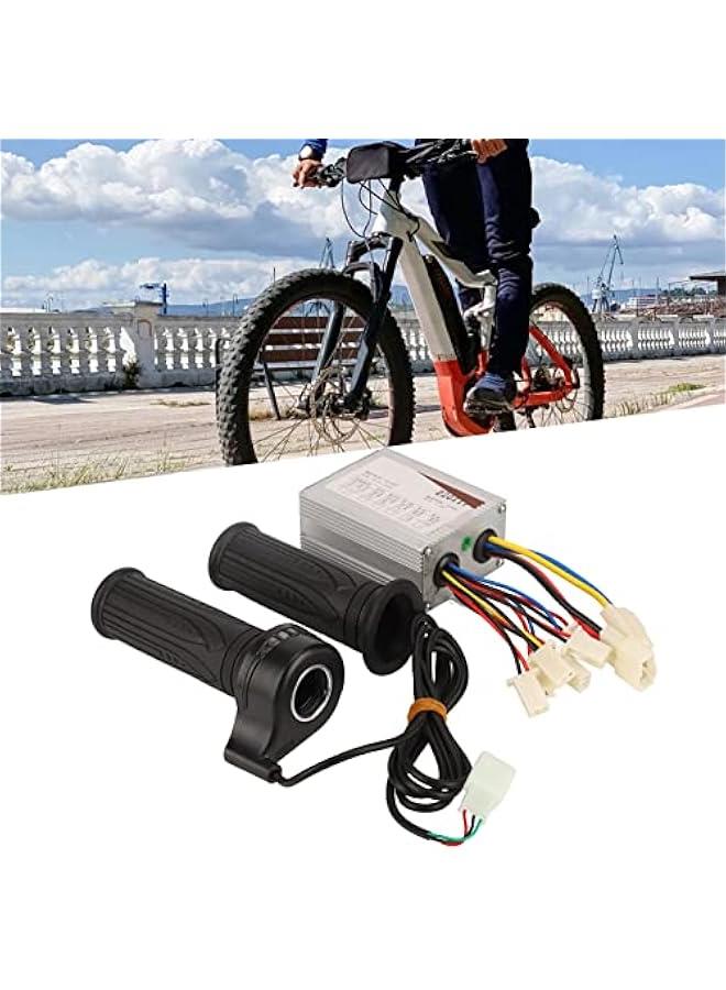 Generic 36V 500W Brushed Speed Motor & Throttle Grip Kit , Speed Controller Throttle Grip Kit for Electric Scooter gone Kart bikes e bikes Tricycle Moped - Image 3