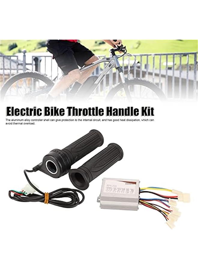 Generic 36V 500W Brushed Speed Motor & Throttle Grip Kit , Speed Controller Throttle Grip Kit for Electric Scooter gone Kart bikes e bikes Tricycle Moped - Image 4