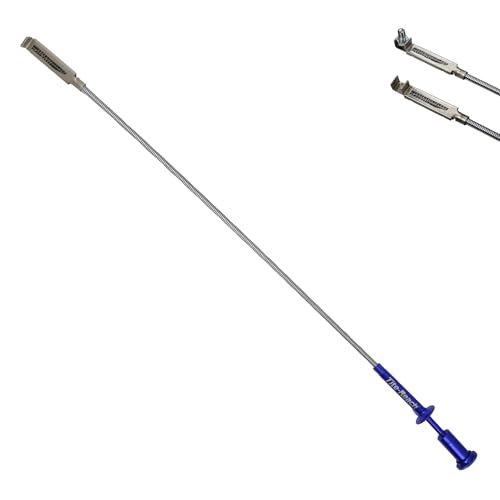 TITE-REACH Flash-Flex Extension Clamp, 24" Non-Memory Flexible Mini Vise Tool, Nut & Bolt Holder with Flexible Spring-Back Shaft, Tight Space Retrieval Clamp - Image 1