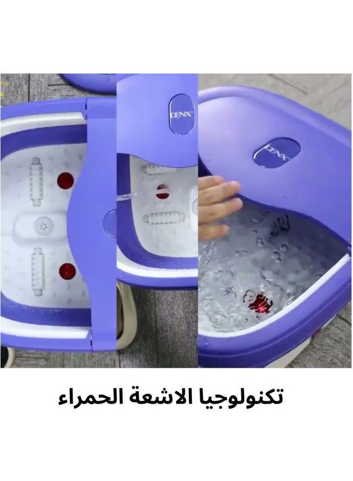 Denx Portable And Easy To Use Heat Foot Massager DX1787 - Image 2