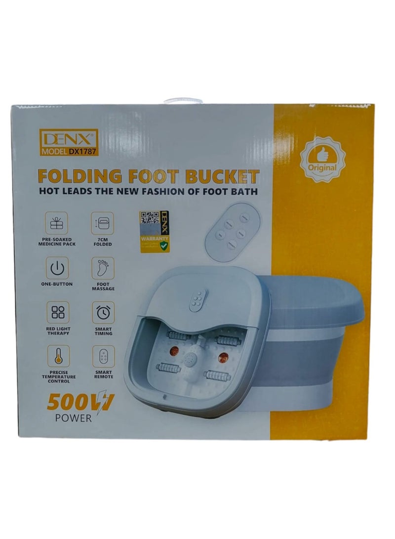 Denx Portable And Easy To Use Heat Foot Massager DX1787 - Image 5