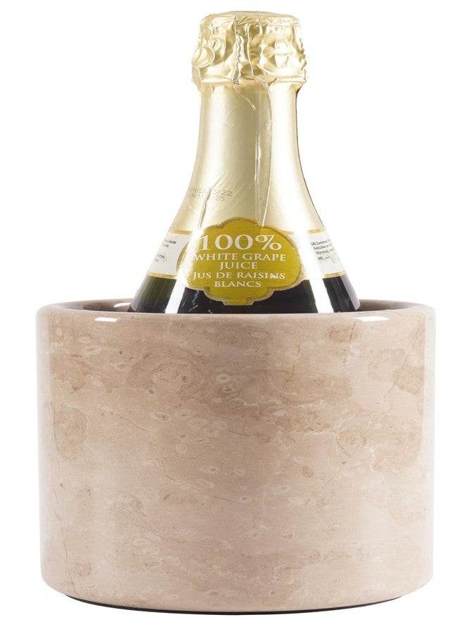 Radicaln Marble Wine Chiller Verona 6.5" Inches Handmade Insulated Cooler For Champagne - Wine Bottle Holder & Beverage Cooler For Bar Accessories - Image 1