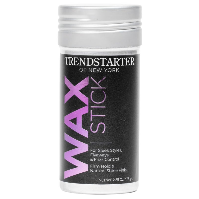 TRENDstarter TRENDSTARTER  HAIR WAX STICK 75g  Frizz Control  Flyaway Control  Firm Hold  Natural Shine Finish for Slick Sleek Sophisticated Styles  Avocado Extract Infused  AllDay Hair Control