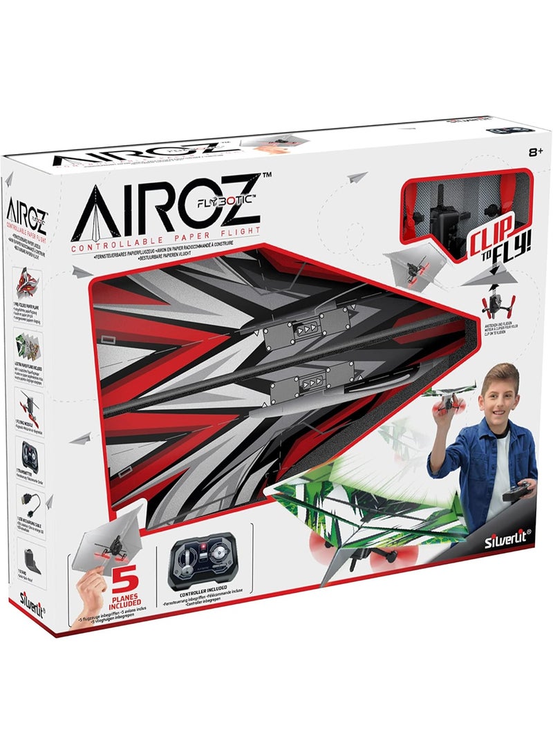Silverlit FLYBOTIC RC AIROZ Remote Control Paper Aeroplane - Image 5