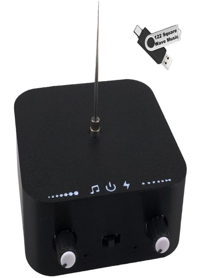 Yoqanr Music Tesla Coil Speaker,Bluetooth Mini Tesla Coil, Touchable Artificial Lightning Spark Gap Arc Generator, Wireless Transmission Experiment Model, Science Teaching Experiment Lightning Toy - Image 1