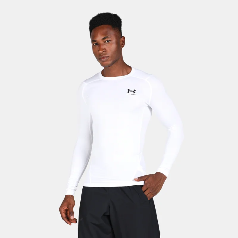 اندر ارمر تيشيرت التمرين هيت جير بأكمام طويلة للرجال
