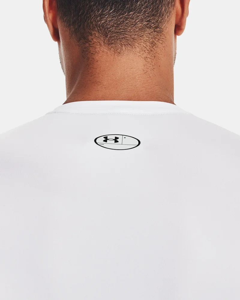 UNDER ARMOUR White Men's HeatGear Armour Training Top for Men | Best Price UAE