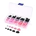 Yetaha 150PCS Plastic Nose 5 Sizes Craft Triangle Nose for Stuffed Animals Doll Bear Dog Puppet DIY Making BlackPink - Image 4
