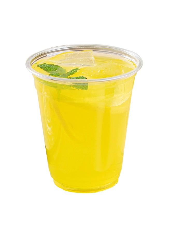 Restaurantware Visage 12 Ounce Cold Drink Cups, 1000 Disposable Party Drinking Cups - Lids Sold Separately, Durable And Sturdy, Clear PET Plastic Cups, For Birthday Parties, Or Ceremonies - Image 2