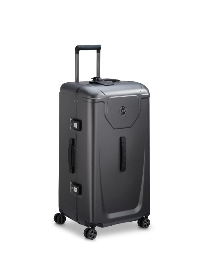 PEUGEOT Voyages 73 cm Hardcase 4 Double Wheel Check-In Luggage Trunk Trolley - Anthracite  - Image 2