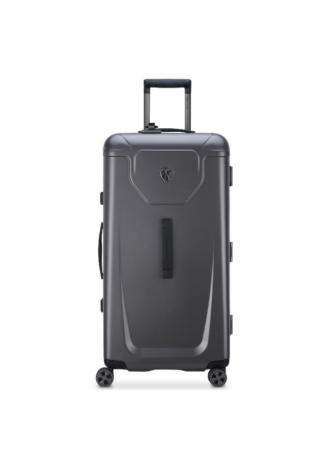 PEUGEOT Voyages 73 cm Hardcase 4 Double Wheel Check-In Luggage Trunk Trolley - Anthracite  - Image 1