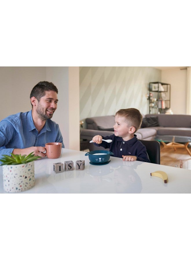 Babymoov TAST'ISY Baby Feeding Set, BPA-Free Certified Non Toxic Silicone Suction Bowl and Spoon (Microwave & Dishwasher Safe) - Image 2