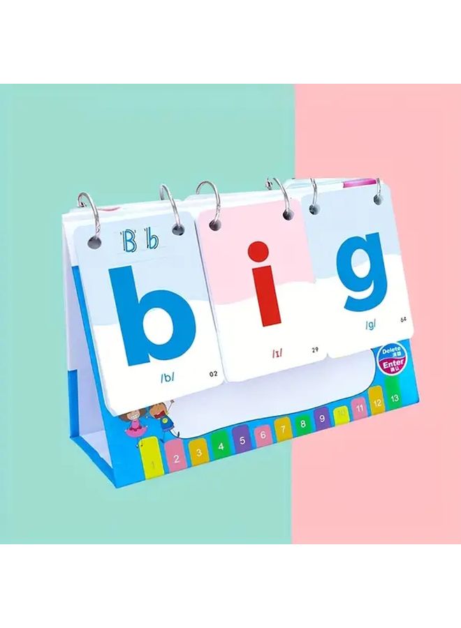 English Spelling Calendar Set With 93 CVC Phonics Word Cards For Learning Letters And Sounds - Image 1