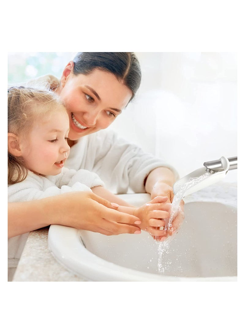 SYOSI Faucet Extender for Kids, 4Pack Sink Extender for Toddlers, Bathroom Wash Tap Washing Helper, Faucet Extender for Children Baby - Image 2