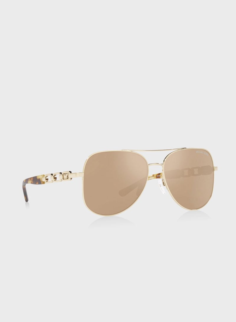 Michael Kors 0Mk1121 Aviator Sunglasses - Image 3