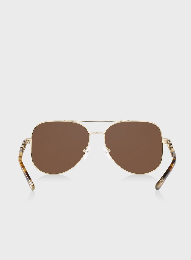 Michael Kors 0Mk1121 Aviator Sunglasses - Image 4