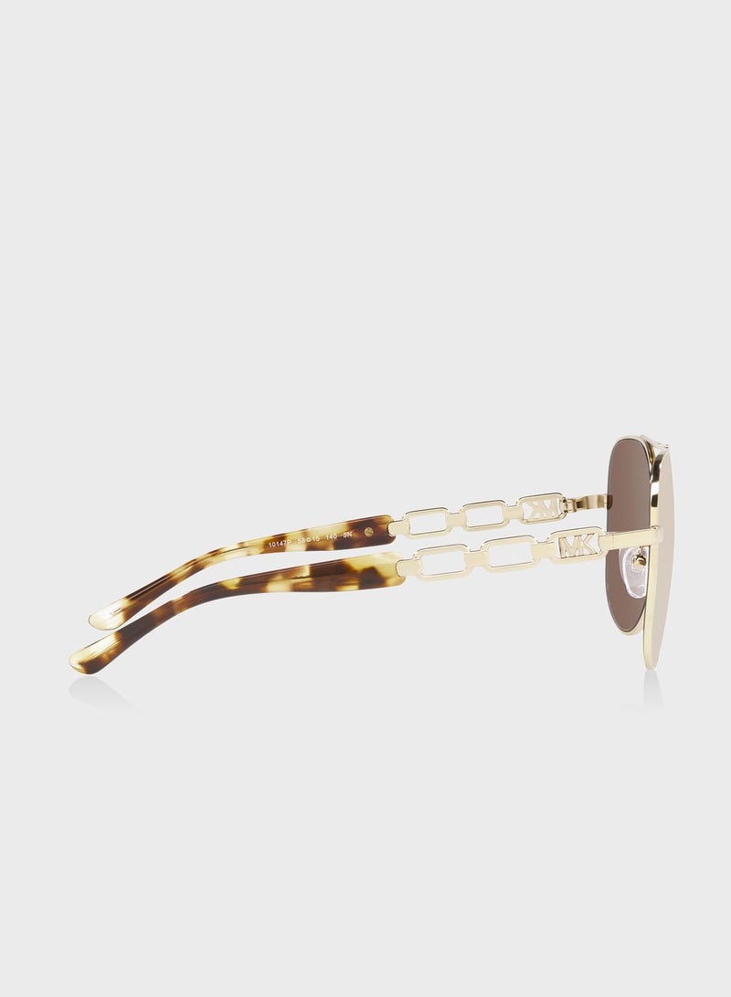 Michael Kors 0Mk1121 Aviator Sunglasses - Image 5