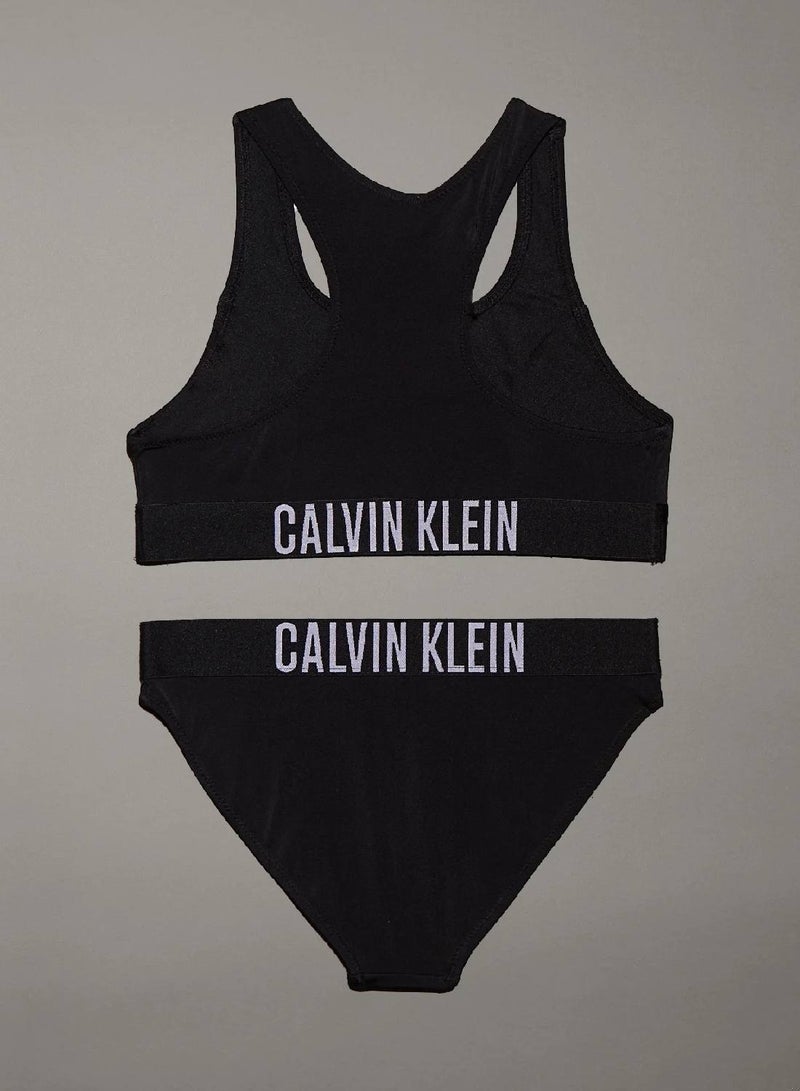 كالفن كلاين جينز طقم بيكيني براليت للبنات - قوة شديدة - Image 2