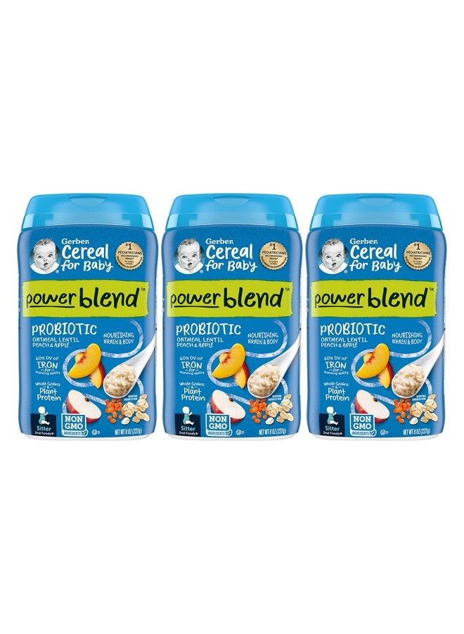Gerber Gerber Cereal for Baby 2nd Foods Power Blend Cereal
