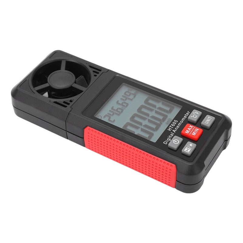 Digital Anemometer 0.70-30.00 m/s LCD Display Smart Testing Wind Speed Meter - High Accuracy Portable Wind Speed Tester for Meteorology Industry Agriculture - Image 3