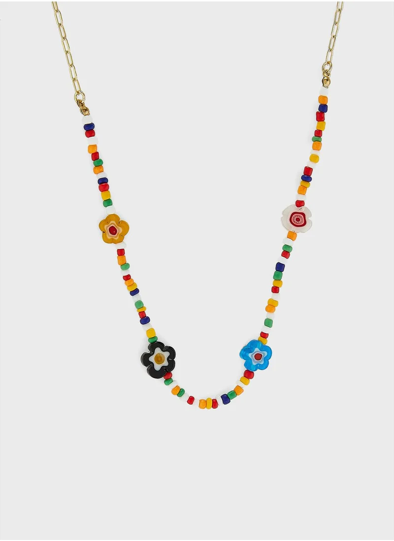 Rubi Premium Beaded Necklace