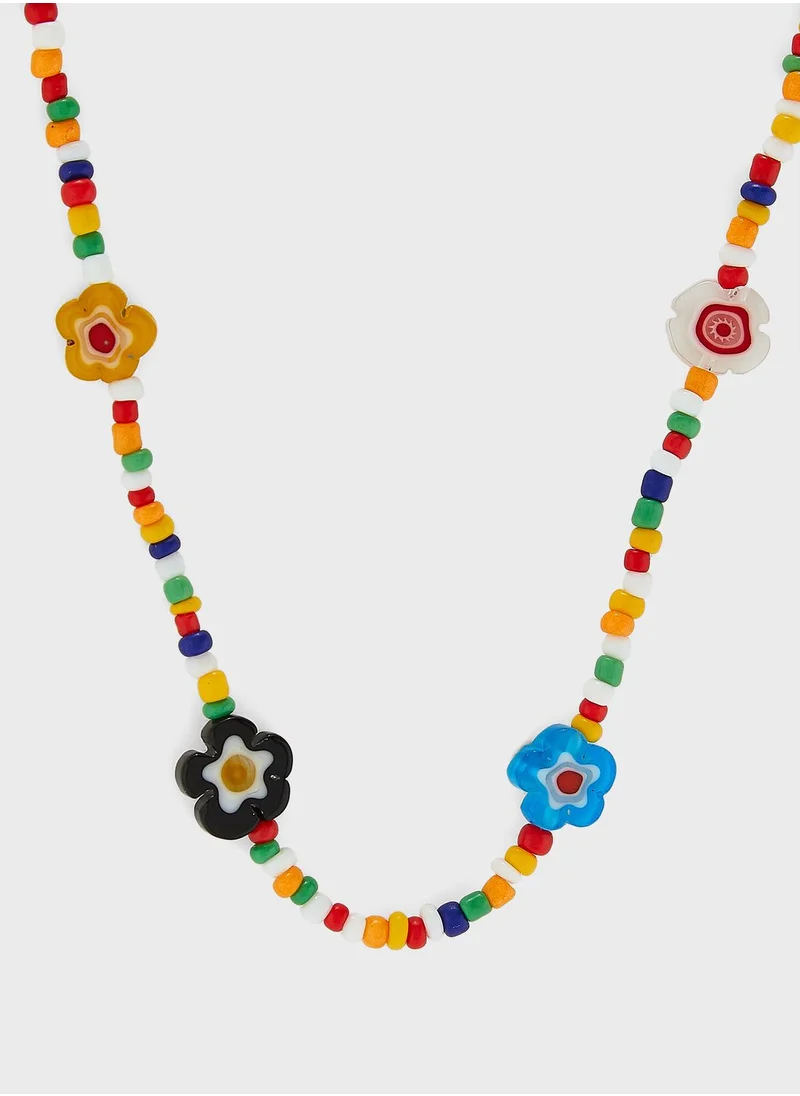 Rubi Premium Beaded Necklace