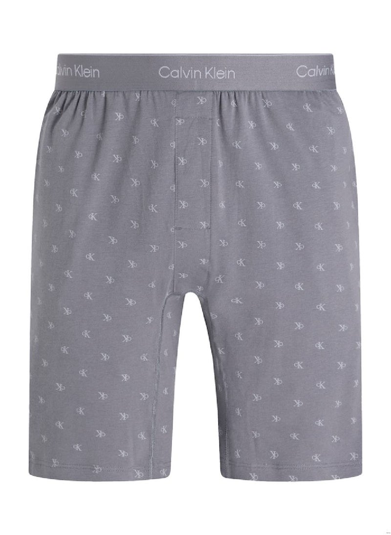 CALVIN KLEIN Icon Cotton Stripe Pyjama Shorts  - Image 2