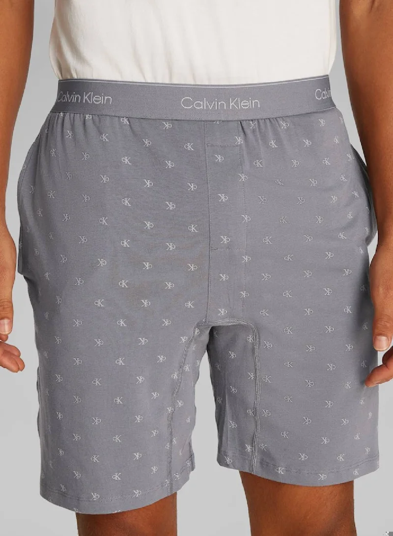 CALVIN KLEIN Icon Cotton Stripe Pyjama Shorts